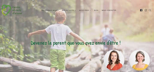 Gestes Et Mots D'amour - Amandine Lignier Et Sophie Luyt Coaching Parental, Ateliers De Parents, Conférences, Formations, Centre de Formation à Houilles