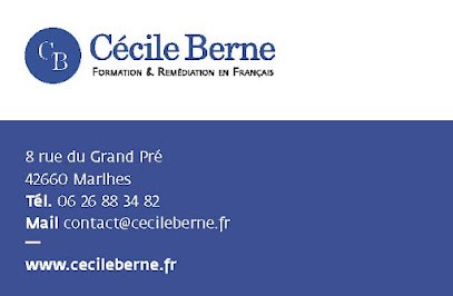 Cécile Berne - Formation, Centre de Formation à Marlhes