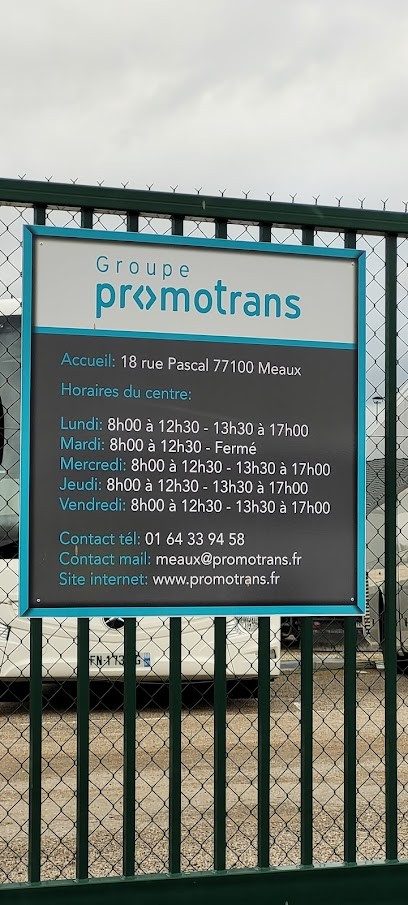 Promotrans Meaux, Centre de Formation à Poincy