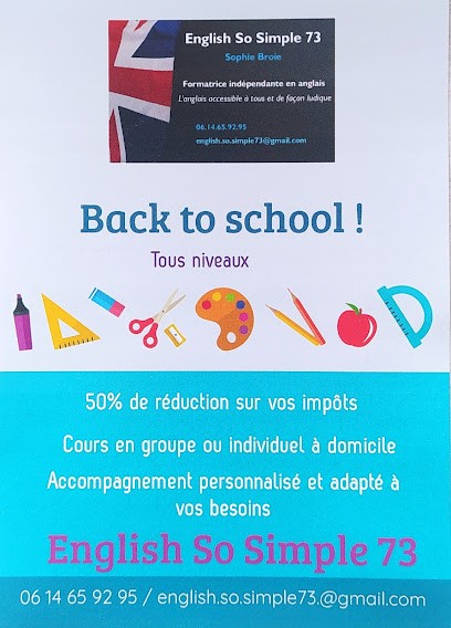 English So Simple 73, Centre de Formation à Méry