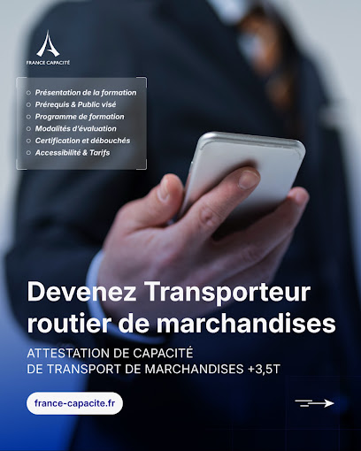 Formation Capacité De Transport - France Capacité Centre De Formation à Saint-Étienne