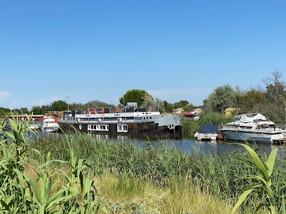 The entrance of Artists, Centre de Formation à Aigues-Mortes